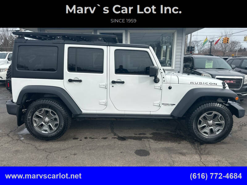 2018 Jeep Wrangler JK Unlimited for sale at Marv`s Car Lot Inc. in Zeeland MI