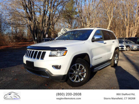 2015 Jeep Grand Cherokee for sale at EAGLEVILLE MOTORS LLC in Storrs Mansfield CT