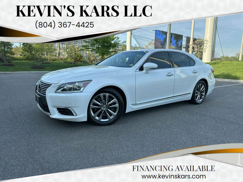 2013 Lexus LS 460 for sale at Kevin's Kars LLC in Richmond VA