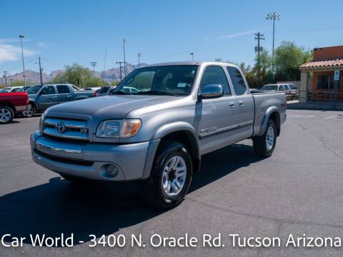 2005 Toyota Tundra for sale at CAR WORLD in Tucson AZ