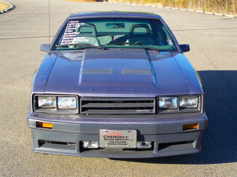 1985 Mercury Capri RS