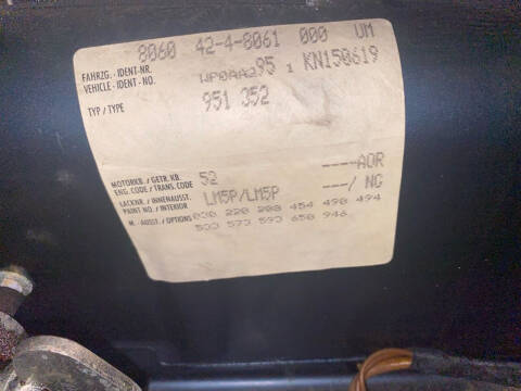 1989 Porsche 944 Turbo