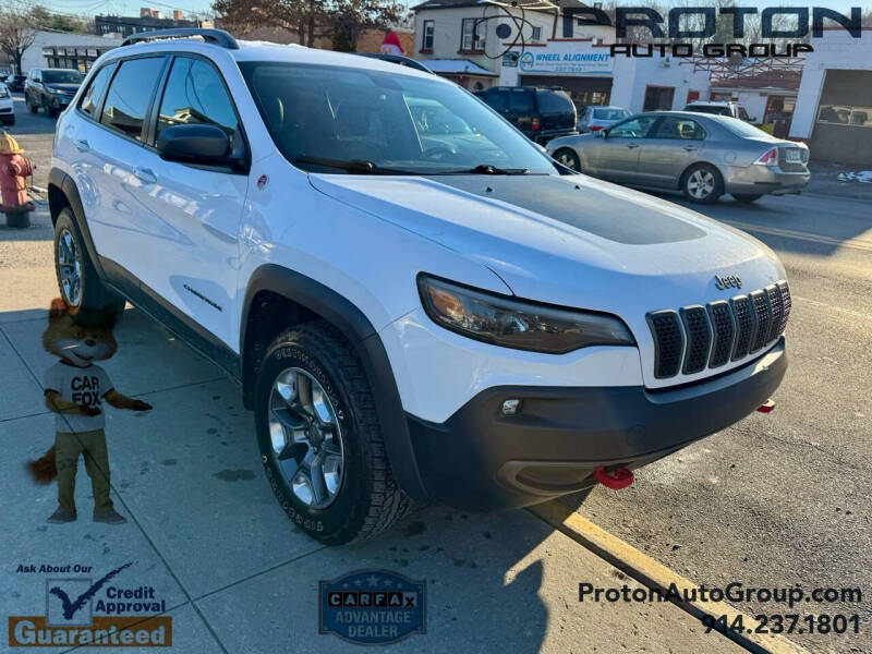 2019 Jeep Cherokee for sale at Proton Auto Group in Yonkers NY