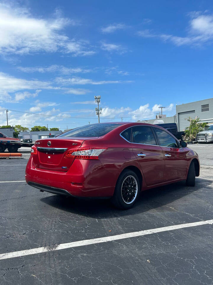 2014 Nissan Sentra for sale at ALPHA AUTOMOTIVE SALES in Oakland Park, FL