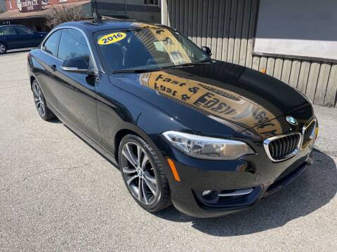 2016 BMW 2 Series for sale at Worldwide Auto Group LLC in Monroeville PA