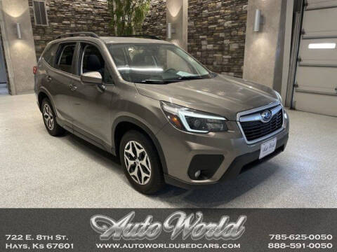 2021 Subaru Forester for sale at Auto World Used Cars in Hays KS