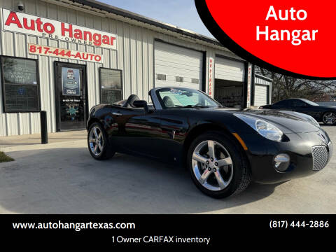 2007 Pontiac Solstice for sale at Auto Hangar in Azle TX