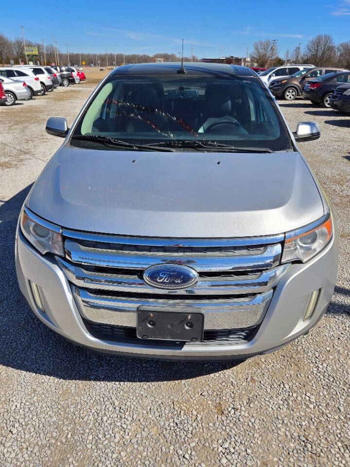 Silver 2013 Ford Edge SEL SEL 4dr Crossover 2