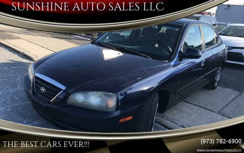 2004 Hyundai Elantra for sale at SUNSHINE AUTO SALES LLC in Paterson NJ
