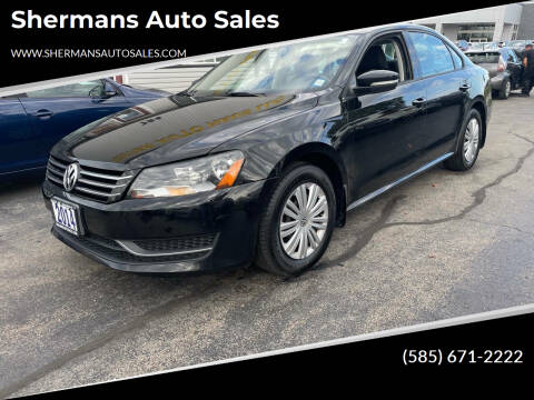 2014 Volkswagen Passat for sale at Shermans Auto Sales in Webster NY