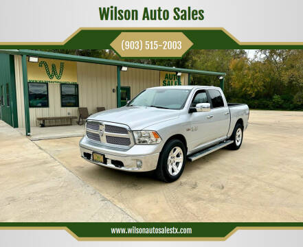2017 RAM 1500 for sale at Wilson Auto Sales in Chandler TX