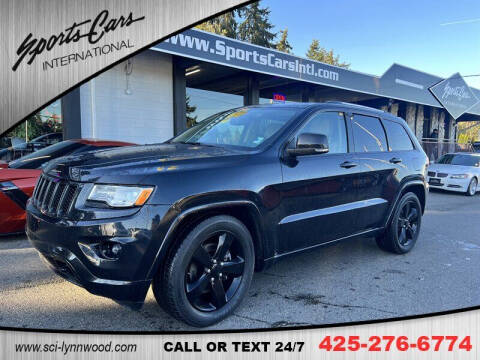 2015 Jeep Grand Cherokee for sale at Sports Cars International in Lynnwood WA