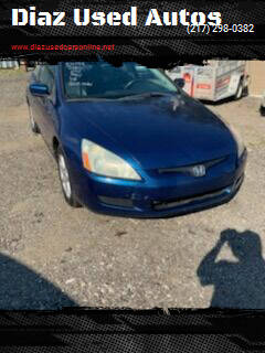 2004 Honda Accord for sale at Diaz Used Autos in Danville IL