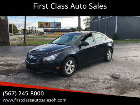 2014 Chevrolet Cruze for sale at First Class Auto Sales in Fostoria OH