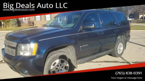 2007 Chevrolet Tahoe for sale at Big Deals Auto LLC in Lafayette IN