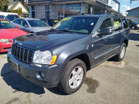 2007 Jeep Grand Cherokee for sale at Payless Car and Truck sales in Seattle WA