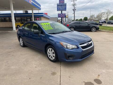 2013 Subaru Impreza for sale at CAR SOURCE OKC in Oklahoma City OK