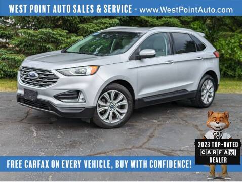 2019 Ford Edge for sale at West Point Auto Sales & Service in Mattawan MI