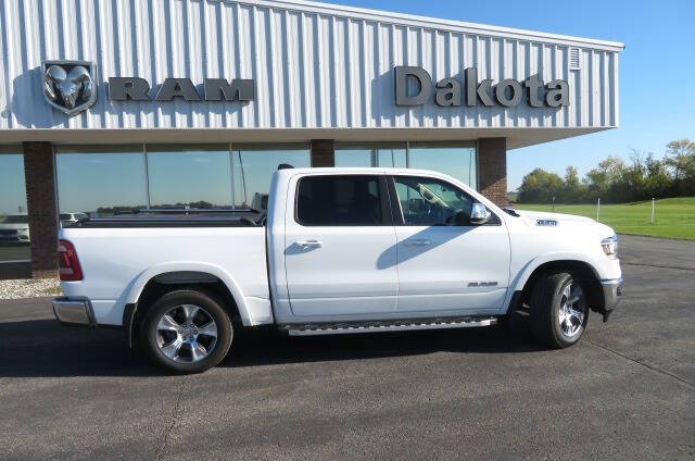 Used 2019 RAM Ram 1500 Pickup Laramie with VIN 1C6SRFJTXKN915025 for sale in Wahpeton, ND