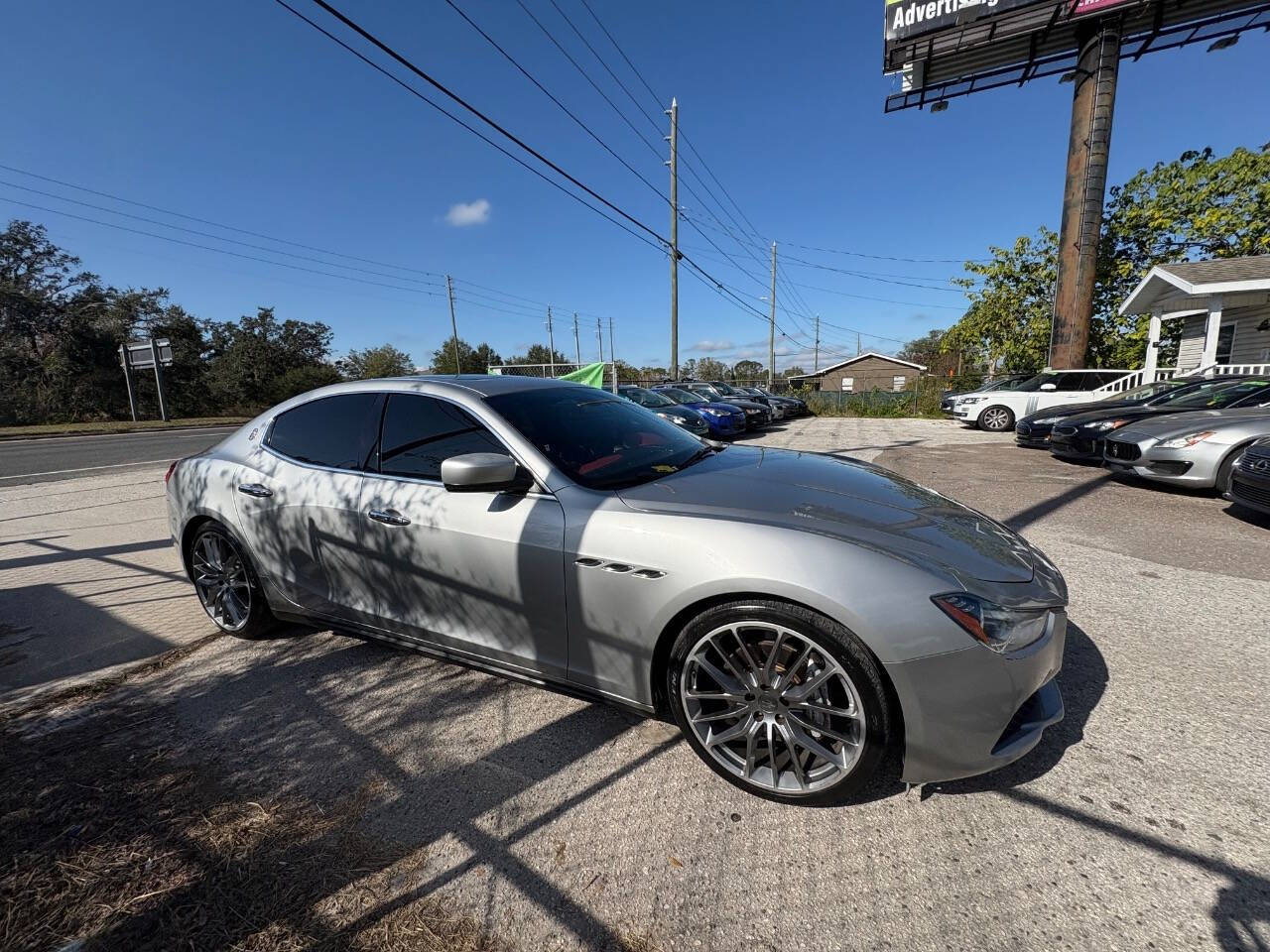 2014 Maserati Ghibli for sale at Hobgood Auto Sales in Land O Lakes, FL