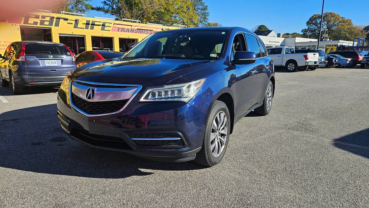 2014 Acura MDX for sale at Luxury Auto Sales, Inc in Norfolk, VA