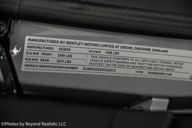 2025 Bentley Flying Spur Black Edition