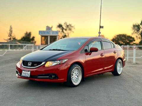 2014 Honda Civic for sale at BARMAN AUTO INC in Bakersfield CA