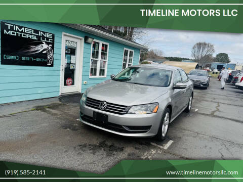 2014 Volkswagen Passat for sale at Timeline Motors LLC in Clayton NC
