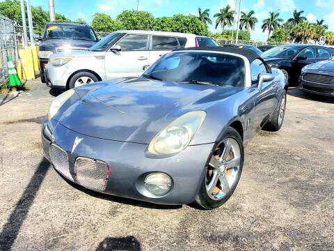 2008 Pontiac Solstice for sale at A Group Auto Brokers LLc in Opa-Locka FL