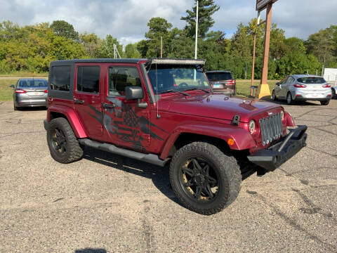 2011 Jeep Wrangler Unlimited for sale at MOTORS N MORE in Brainerd MN