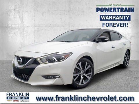 2017 Nissan Maxima for sale at FRANKLIN CHEVROLET CADILLAC in Statesboro GA
