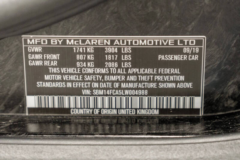 2020 McLaren 720S Spider