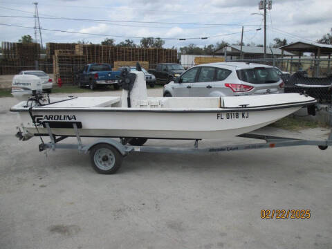 1997 Carolina Skiff J16 for sale at New Gen Motors in Bartow FL