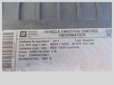 2014 Chevrolet Express 2500