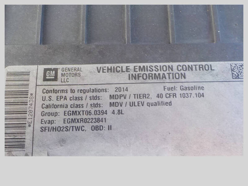 2014 Chevrolet Express 2500