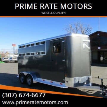 2025 BAR - M 17FT STOCK COMBO TRAILER for sale at PRIME RATE MOTORS in Sheridan WY