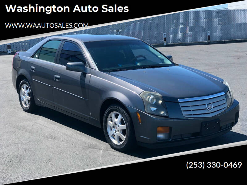 2007 Cadillac CTS for sale at Washington Auto Sales in Tacoma WA