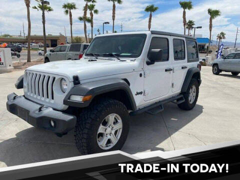 2019 Jeep Wrangler Unlimited for sale at Martin Swanty's Paradise Auto in Lake Havasu City AZ
