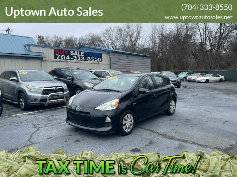 2012 Toyota Prius c for sale at Uptown Auto Sales in Charlotte NC