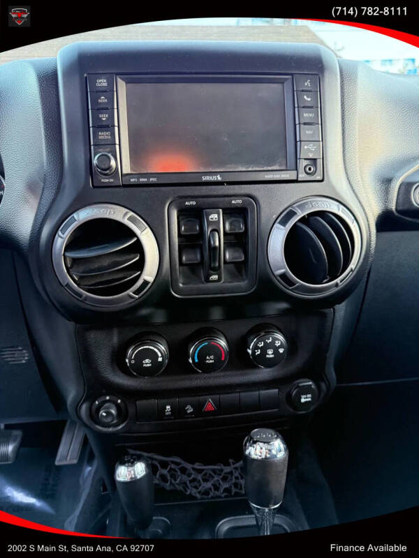 2012 Jeep Wrangler Unlimited Sport