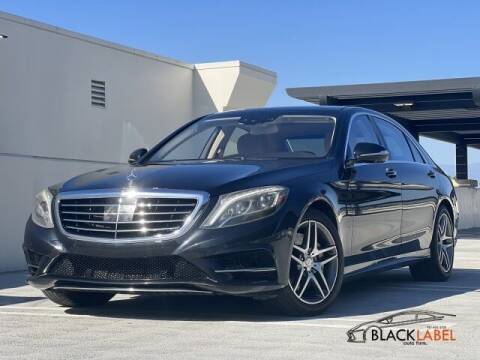 2014 Mercedes-Benz S-Class for sale at BLACK LABEL AUTO FIRM in Riverside CA