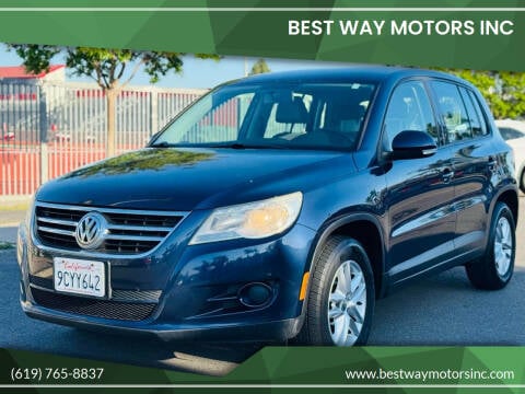 2011 Volkswagen Tiguan for sale at BEST WAY MOTORS INC in San Diego CA