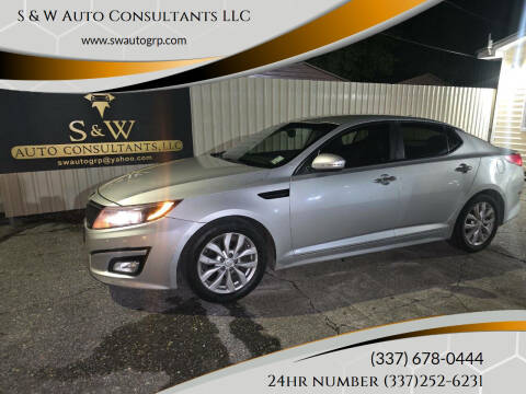 2015 Kia Optima for sale at S & W Auto Consultants LLC in Opelousas LA
