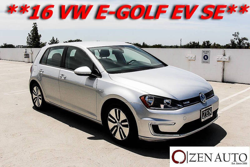2016 Volkswagen e-Golf SE