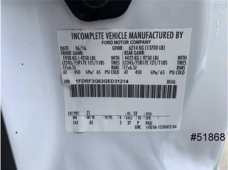 2016 Ford F-350 Super Duty