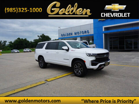 2022 Chevrolet Suburban for sale at GOLDEN MOTORS in Cut Off LA