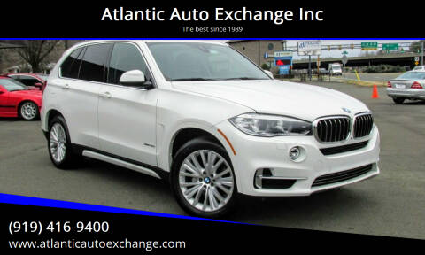 2016 BMW X5 for sale at Atlantic Auto Exchange Inc in Durham NC
