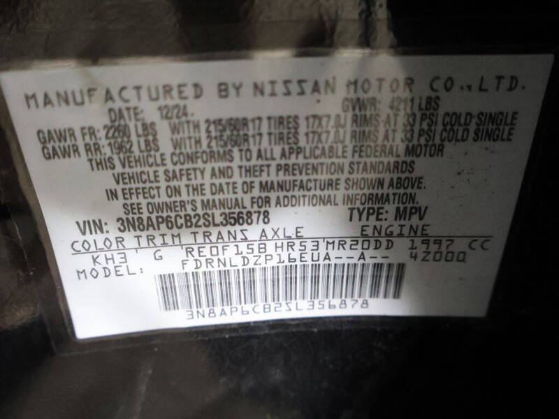 2025 Nissan Kicks SV
