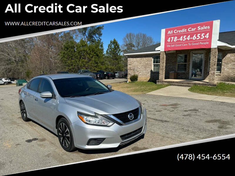 2018 Nissan Altima for sale at All Credit Car Sales in Milledgeville GA