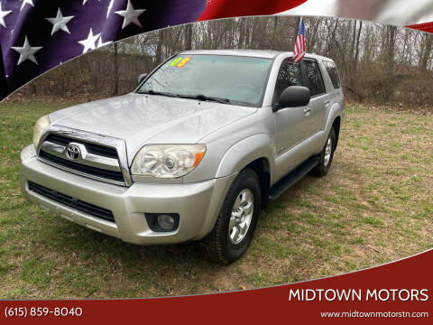 2008 Toyota 4Runner for sale at Midtown Motors in Greenbrier TN